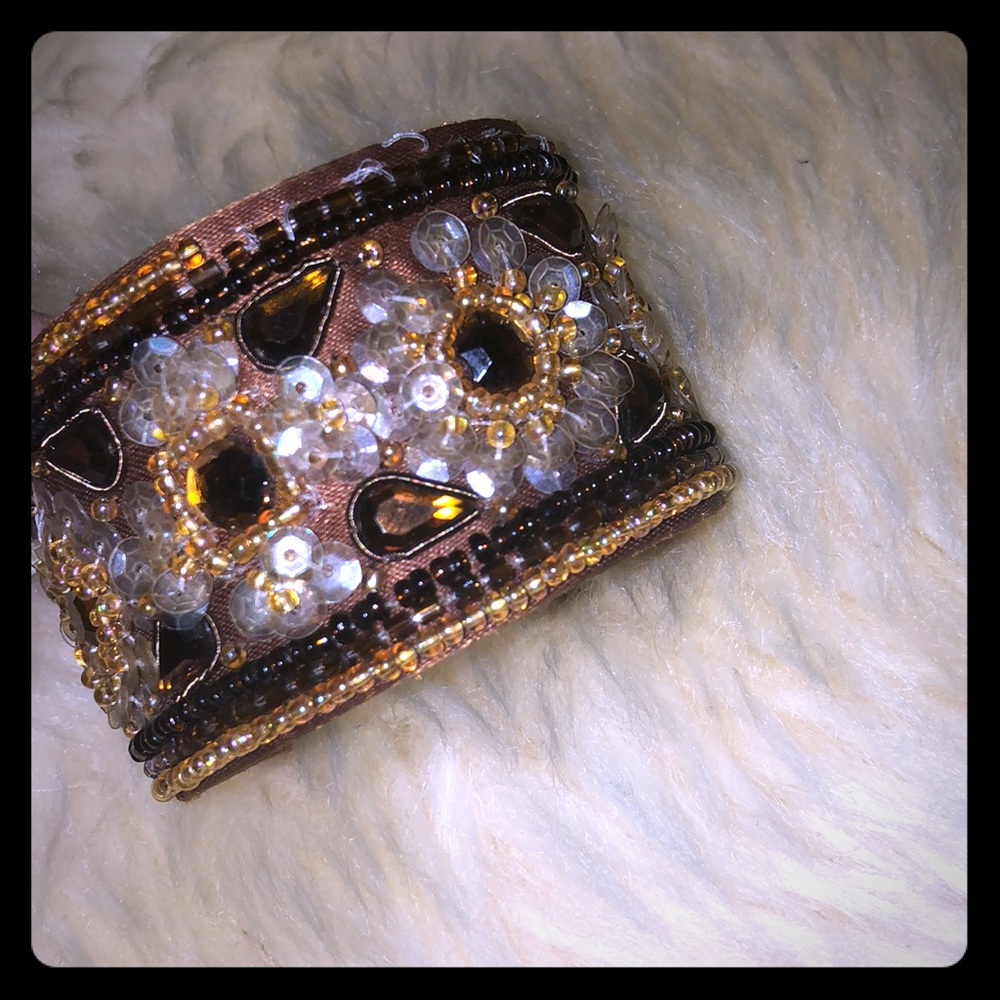 Beaded cuff